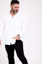 ⁦ארד - אריג אוקספורד ארוך⁩ – תמונה ⁦2⁩
