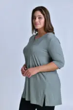 ⁦גארדה - טוניקה דפוס פוייל⁩ – תמונה ⁦4⁩