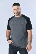 ⁦ינאי - טי קצר רגלן פרינט⁩ – תמונה ⁦2⁩