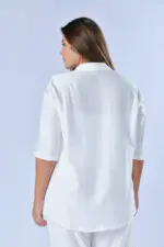 ⁦סאן - חולצת אריג זיפר לסט⁩ – תמונה ⁦6⁩