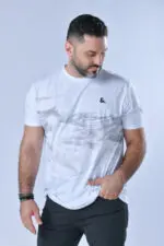 ⁦גבע - טי קצר ניקי פרינט⁩ – תמונה ⁦2⁩
