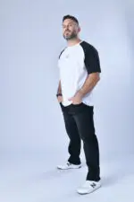 ⁦בנאל - טי קצר רגלן פרינט⁩ – תמונה ⁦3⁩