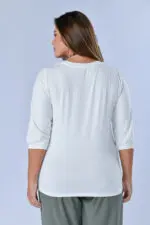 ⁦אסיה - טופ תכשיט שרול 3/4⁩ – תמונה ⁦8⁩