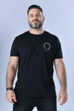 ⁦ארנון - טי קצר ניקי פרינט⁩ – תמונה ⁦2⁩