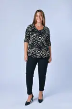 ⁦מרלן - טי וי קצר פרינט פר⁩ – תמונה ⁦6⁩