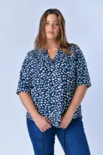 ⁦איה - חולצת אריג זיפר שינ⁩ – תמונה ⁦7⁩
