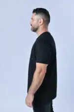 ⁦ים - טי קצר וי פרינט⁩ – תמונה ⁦3⁩