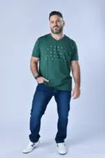 ⁦ים - טי קצר וי פרינט⁩ – תמונה ⁦7⁩