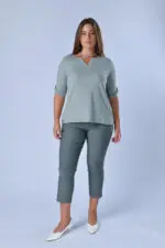 ⁦ליצ'י - מכנס סטרצ' זיפרים⁩ – תמונה ⁦12⁩
