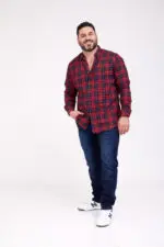 ⁦דני - אריג כותנה פלנל⁩ – תמונה ⁦3⁩