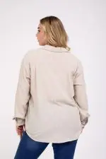 ⁦הלל - פשתן אוברסייז אבנים⁩ – תמונה ⁦6⁩