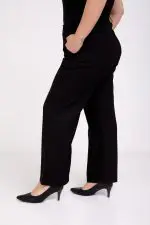 ⁦קורטני - מכנס פשתן כפתרה⁩ – תמונה ⁦4⁩