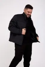 ⁦Jordan -  מעיל קווילט קצר⁩ – תמונה ⁦2⁩