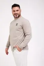 ⁦און - טי ארוך פרינט⁩ – תמונה ⁦7⁩