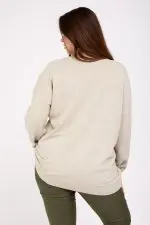 ⁦שיה - טוניקת סריג כפתורים⁩ – תמונה ⁦6⁩