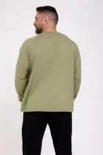 ⁦ברי - חולצת כותנה רגלן כפ⁩ – תמונה ⁦6⁩