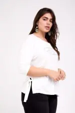 ⁦דנית - טופ קשירות פוייל⁩ – תמונה ⁦5⁩
