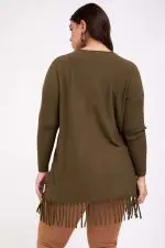 ⁦ג'ניפר - טוניקת סריג פרנז⁩ – תמונה ⁦4⁩