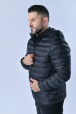 ⁦UNIQUE - מעיל קווילט קפוצ⁩ – תמונה ⁦6⁩