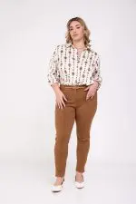 ⁦בריגה - מכנס ג'רסי מחוייט⁩ – תמונה ⁦2⁩