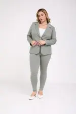 ⁦איילה - ז'קט ג'רסי יהלומי⁩ – תמונה ⁦7⁩