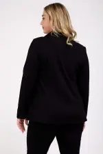 ⁦איילה - ז'קט ג'רסי יהלומי⁩ – תמונה ⁦9⁩