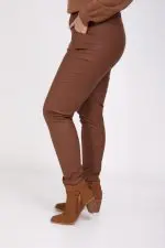 ⁦אלכס - מכנס דמוי עור מחטב⁩ – תמונה ⁦2⁩
