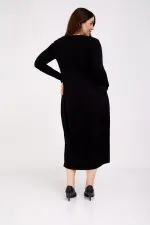 ⁦אירה - שמלה כיווץ פרינט ב⁩ – תמונה ⁦2⁩