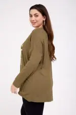 ⁦מיילי - טופ סירה פרינט אר⁩ – תמונה ⁦6⁩