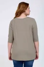 ⁦אליס - טופ ריב קצר תיקתק⁩ – תמונה ⁦3⁩
