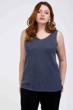 ⁦giselle - גופיית סריג לור⁩ – תמונה ⁦2⁩
