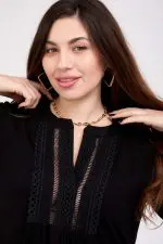 ⁦לינוי - שמלת סרטי קרושה⁩ – תמונה ⁦2⁩