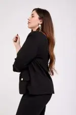 ⁦שאנלה - ז'קט ג'רסי אופנתי⁩ – תמונה ⁦4⁩