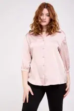 ⁦ביאנקה - חולצת סאטן קוטור⁩ – תמונה ⁦2⁩
