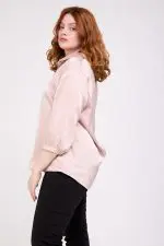 ⁦ביאנקה - חולצת סאטן קוטור⁩ – תמונה ⁦3⁩