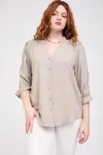גליטר - חולצת אריג כיווצי