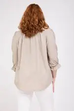 ⁦גליטר - חולצת אריג כיווצי⁩ – תמונה ⁦4⁩