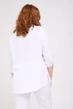 ⁦אלונה - חולצת אריג כפלים⁩ – תמונה ⁦3⁩