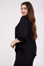 ⁦גליטר - חולצת אריג כיווצי⁩ – תמונה ⁦6⁩