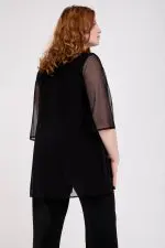⁦נינט - עליונית שיפון ליקר⁩ – תמונה ⁦3⁩