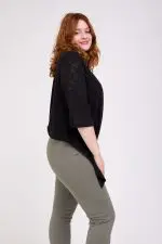 ⁦פסטל - עליונית סריג ויסקו⁩ – תמונה ⁦5⁩