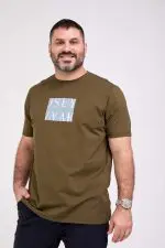 ⁦טירן - טי ניקי קצר פרינט⁩ – תמונה ⁦3⁩
