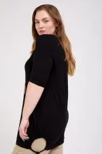 ⁦ניס - טוניקת ויסקוז פרינט⁩ – תמונה ⁦3⁩