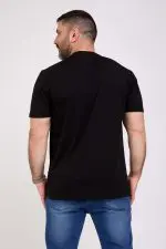 ⁦בראון - טי ניקי קצר פרינט⁩ – תמונה ⁦4⁩
