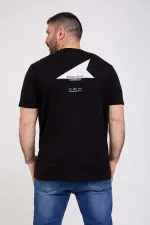 ⁦הרן - טי ניקי קצר פרינט⁩ – תמונה ⁦4⁩