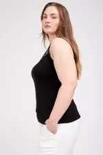 ⁦אור - גופיית ויסקוזה תחרה⁩ – תמונה ⁦8⁩