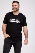 ⁦געש - טי וי קצר פרינט⁩ – תמונה ⁦4⁩
