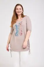 ניס - טוניקת ויסקוז פרינט