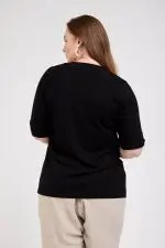 ⁦שרי - טופ רגלן קצר פרינט⁩ – תמונה ⁦7⁩