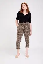 ⁦KYLA - מכנס איטלקי מנומר⁩ – תמונה ⁦6⁩